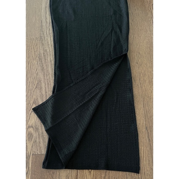 Gabriella Cutout Solid Split Hem Dress - Picture 6 of 11